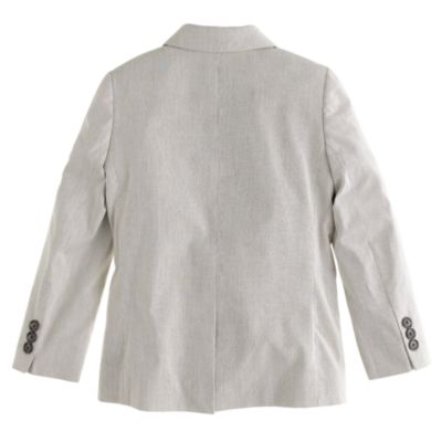 Boys' Ludlow suit jacket in fine stripe