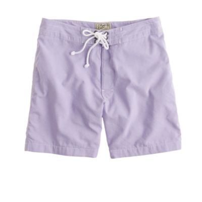 7" board shorts in oxford cloth
