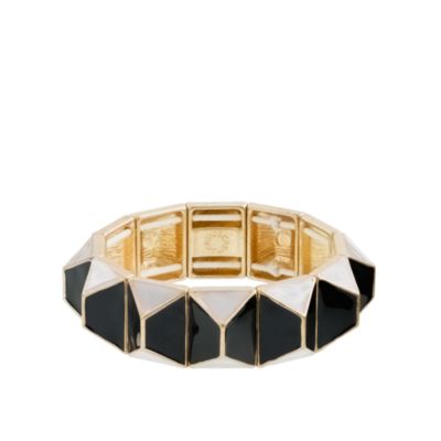 Pyramid stretch bracelet