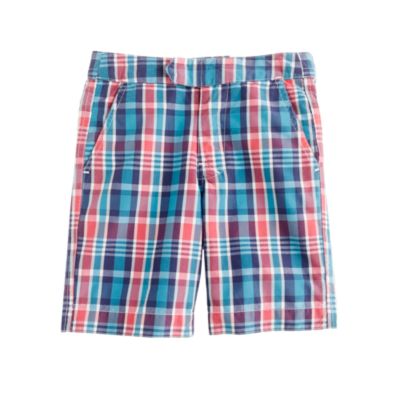 Boys' swim short in Chilmark madras