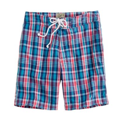 7" board short in Chilmark plaid