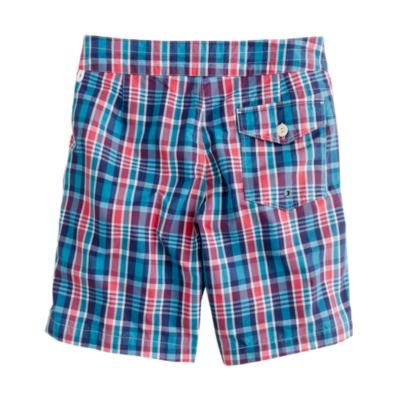 7" board short in Chilmark plaid