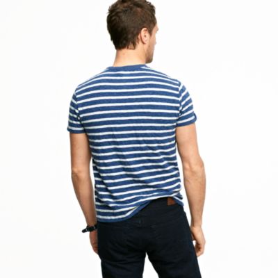 Jasp&eacute; tee in harbor stripe