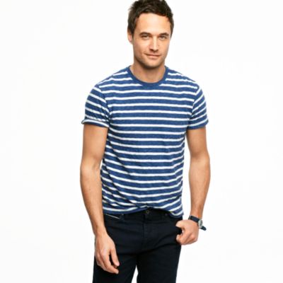 Jasp&eacute; tee in harbor stripe
