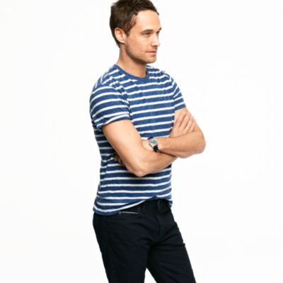 Jasp&eacute; tee in harbor stripe