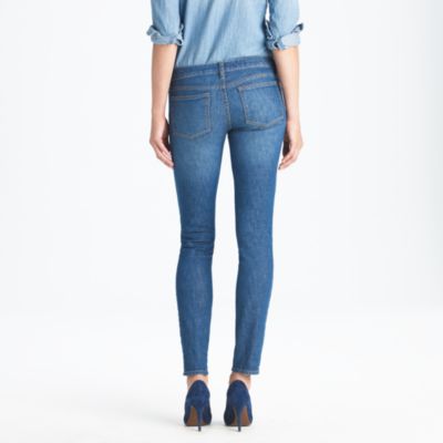 Ankle stretch toothpick jean in sea blue