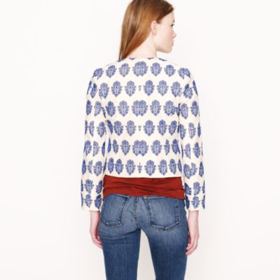 Filigree embroidered jacket