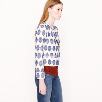 Filigree embroidered jacket