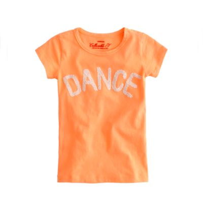 Girls' dance tee