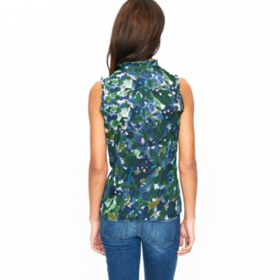 Natasha top in gardenshade floral