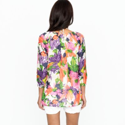 Garden floral tunic