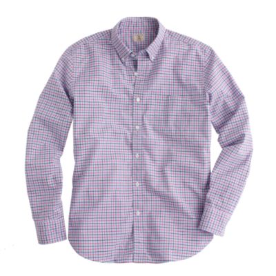 Secret Wash shirt in Strickland check