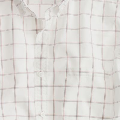 Secret Wash shirt in open tattersall