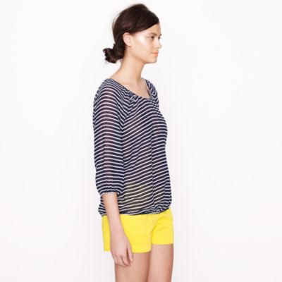 Whisper gauze peasant blouse