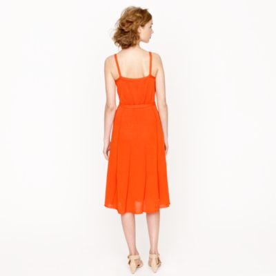 Crepe knit sundress