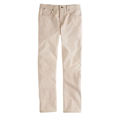 Wallace & Barnes slim-fit canvas jean