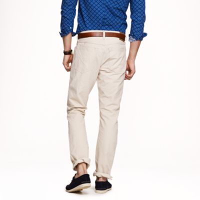 Wallace & Barnes slim canvas jean