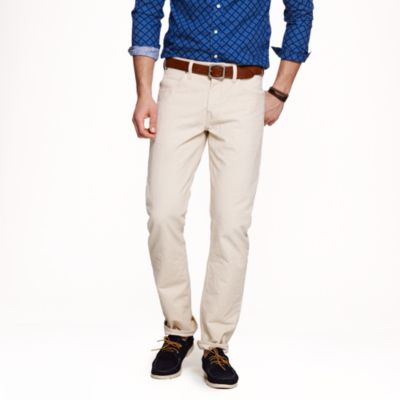Wallace & Barnes slim canvas jean