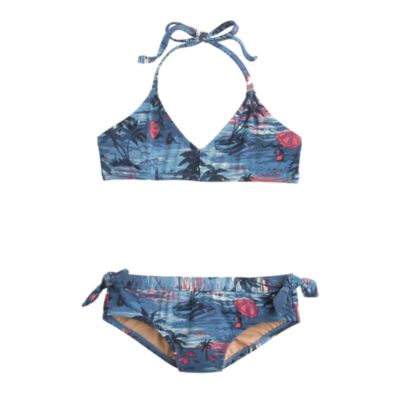 Girls' bikini set in Hawaiian sunset