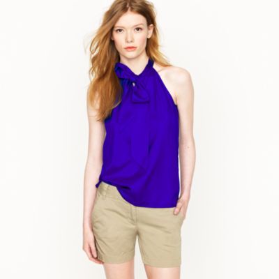 Silk bow cami