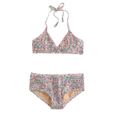 Girls' Liberty string halter bikini set in Phoebe floral