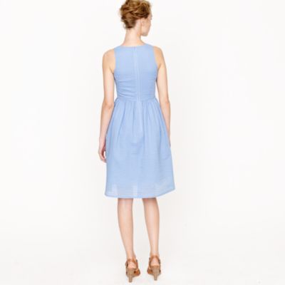 Puckered dress