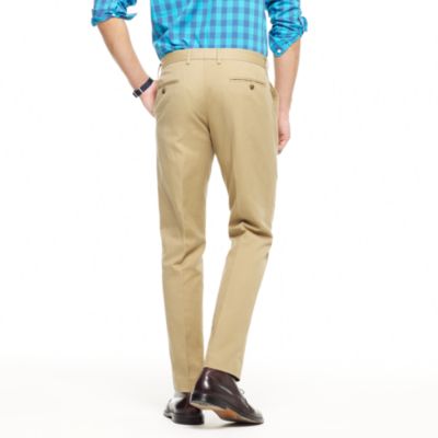 Bowery slim in cotton-linen