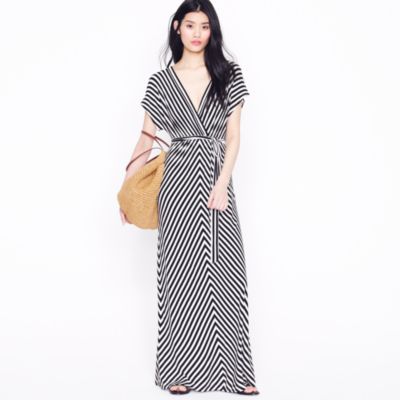 Kimono-sleeve maxidress