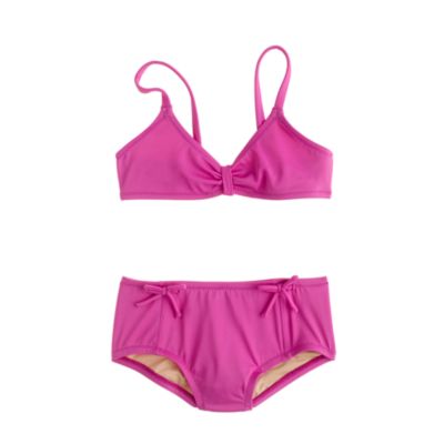 Girls' bikini set in bows