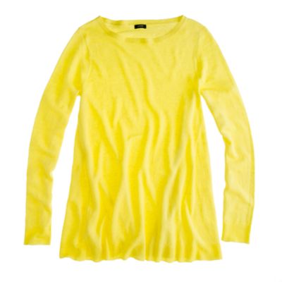 Linen swing sweater