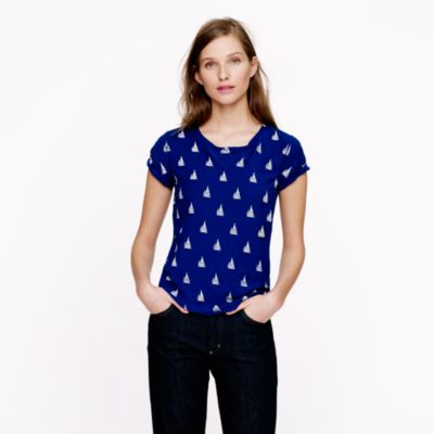 Sailboat tee