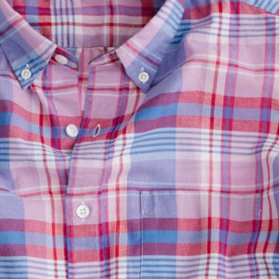 Indian cotton shirt in Ashcroft plaid