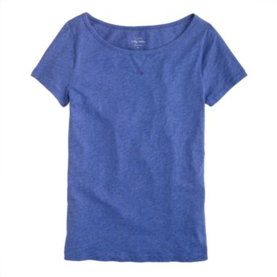 Vintage cotton cap-sleeve tee