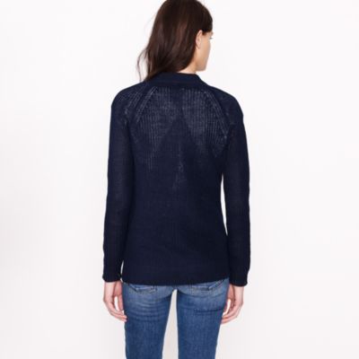 Linen beach cardigan