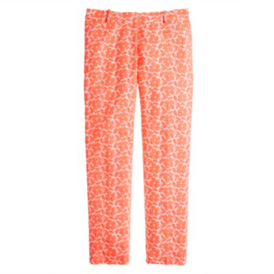 Collection caf&eacute; capri in embroidered neon floral