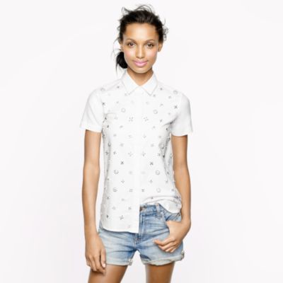Collection beaded shirt