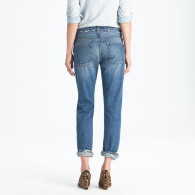 Vintage straight jean in old relic wash