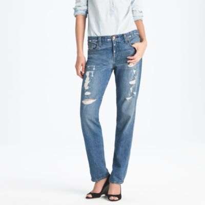 Vintage straight jean in old relic wash