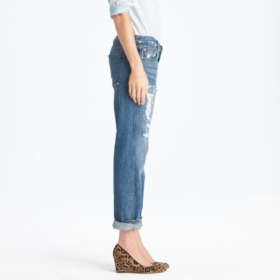 Vintage straight jean in old relic wash