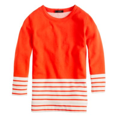Fleece nautical colorblock popover