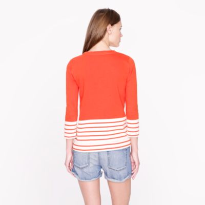 Fleece nautical colorblock popover