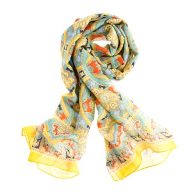 Drakes London&reg; paisley scarf