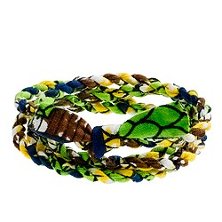 Indego Africa™ for J.Crew cloth wrap bracelet