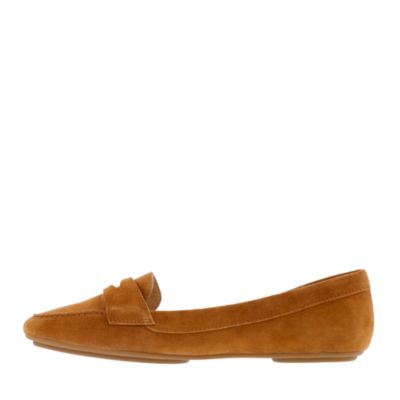 Lexington suede penny loafers