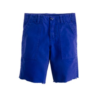 Boys' cutoff camp short
