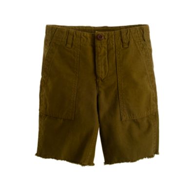 Boys' cutoff camp short