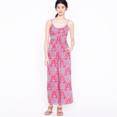 Midsummer maxidress in Raj paisley