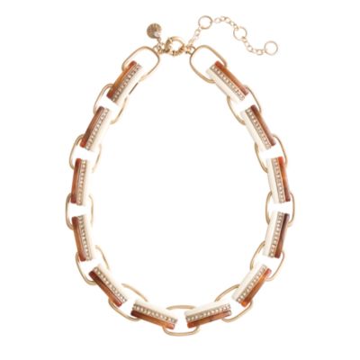 Triple-stripe necklace