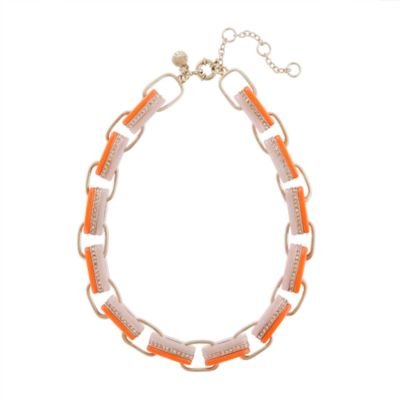 Triple-stripe necklace