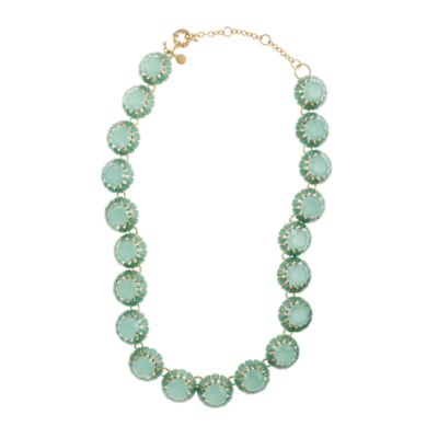 Crystal cupcake necklace